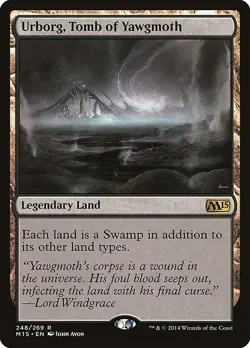 Urborg, Tomb of Yawgmoth Regular - Magic 2015 MTG-LP - Image 1