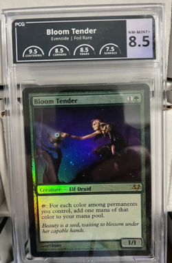 MTG Bloom Tender Eventide 066/180 Foil Rare PCG 8.5 - Image 1