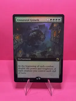 Unnatural Growth (Extended Art) Innistrad: Midnight Hunt Foil - Image 1