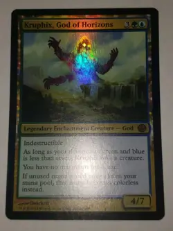 1x FOIL Kruphix, God of Horizons Journey Into Nyx Magic MTG x1 - Image 1