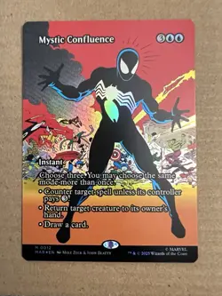 Magic The Gathering MTG Spider-man foil M 0012 MYSTIC CONFLUENCE - Image 1