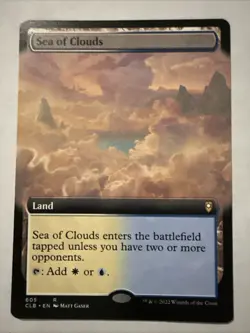 Sea of Clouds (Extended Art) Commander Legends: Battle for Baldur's Gate Regular - Image 1