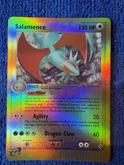 Salamence Reverse Holo 10/97 EX Dragon Pokemon Card 2003 MP - Image 1