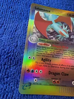 Salamence Reverse Holo 10/97 EX Dragon Pokemon Card 2003 MP - Image 3