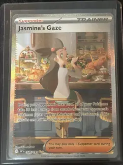 Pokemon TCG Jasmine's Gaze 245/191 Surging Sparks Special Illustration - Image 1