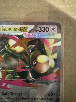Mega Lopunny EX 084/094 Double Rare - Phantasmal Flames Prerelease -Pokemon TCG - Image 3