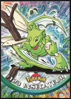 Carte Pokemon Insecateur #123 TOPPS Serie 2 Francais - Image 1