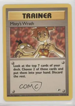 Misty's Wrath Pokemon Gym Heroes #114 2000 - Image 1