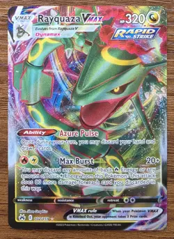 Rayquaza VMAX 102/159 Crown Zenith Full Art Ultra Rare Holo Pokemon TCG MINT - Image 1