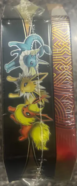 Pokemon TCG: Elemental Power Tin Flareon and Vaporeon GX + 8 Packs (NEW SEALED) 820650806490 - Image 5