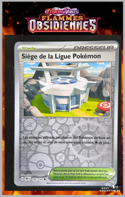 Carte Pokemon Siege de la Ligue Pokemon 192/197 Reverse EV3 Flammes Obsidiennes - Image 1