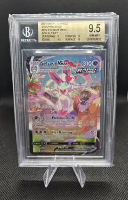 Sylveon VMAX 212/203 Pokemon Evolving Skies - BGS 9.5 GEM MINT - Image 1