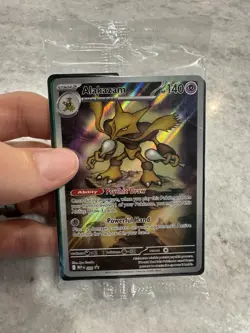 Alakazam Promo Holo 009 Mega Evolution EXCELLENT centering SEALED Pokemon TCG - Image 4