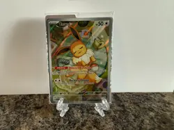 Eevee Pokemon Prismatic Evolutions ETB Holo Black Star Promo SVP 173 Sealed - Image 1