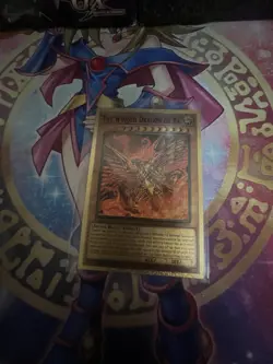 Yugioh Egyptian God Alternate Art GOLD Holo Anime Custom, Slifer, Ra, Obelisk - Image 4