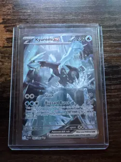 Pokemon Kyurem EX Black Bolt Sir Full Art Holo Card 165/086- Packed And Sleeved! - Image 1