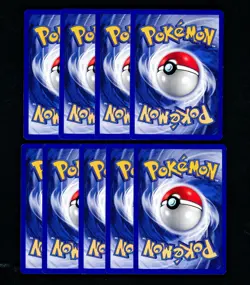 1999 Pokemon JUNGLE SET Non Holo INK ERROR Faded MISPRINT Cards Lot x11 - Image 3