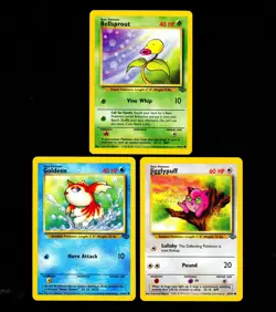 1999 Pokemon JUNGLE SET Non Holo INK ERROR Faded MISPRINT Cards Lot x11 - Image 4