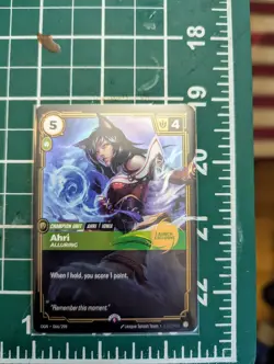 2025 Ahri Riftbound Card Launch Exclusive League of Legends 066/298 - Image 1