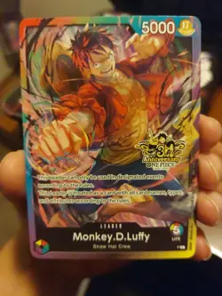 Monkey.D.Luffy (Release Event Leader) P One Piece Promotion Cards Regular - Image 2