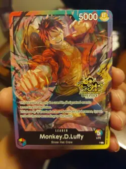 Monkey.D.Luffy (Release Event Leader) P One Piece Promotion Cards Regular - Image 3