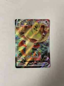 Meowth VMAX SWSH005 Pokemon TCG Card Full Art Promo - Image 3