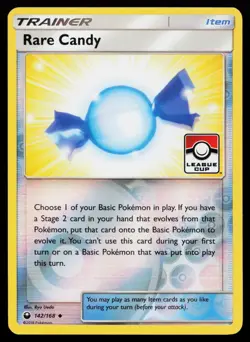 Rare Candy 142/168 Promo League & Championship Cards Pokemon Card - Image 1