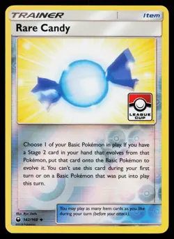 Rare Candy 142/168 Promo League & Championship Cards Pokemon Card - Image 1