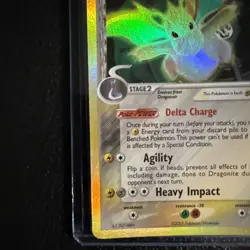 Pokemon TCG Dragonite EX Delta Species Holo Card 3/113 2005 LP Ultra Rare - Image 2