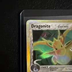 Pokemon TCG Dragonite EX Delta Species Holo Card 3/113 2005 LP Ultra Rare - Image 3