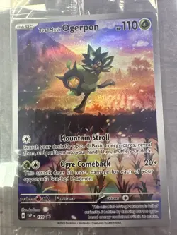 Pokemon TCG Teal Mask Ogerpon SVP123 Black Star Promo Card Sealed - Image 1