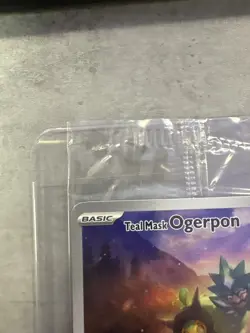 Pokemon TCG Teal Mask Ogerpon SVP123 Black Star Promo Card Sealed - Image 3