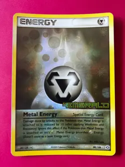 Reverse Holo Metal Energy #88 Emerald Pokemon Rare Card 2005 LP #2 - Image 1