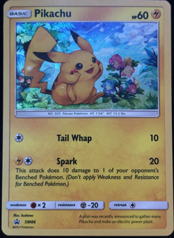 Pikachu SM86 General Mills Holo Promo Pokemon Card - TCG - Image 1