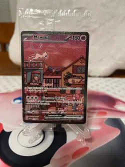 Mew ex 053 Sv: Scarlet & Violet Promo Cards Holo (SEALED) - Image 1