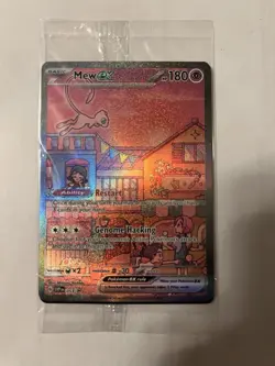 Mew ex 053 Sv: Scarlet & Violet Promo Cards Holo (SEALED) - Image 5