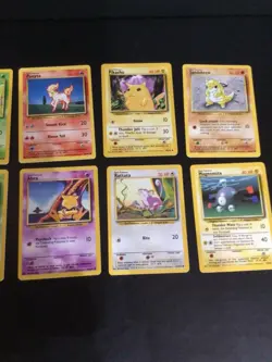 Lot Of 10 Vintage Non-Holo Pokemon Cards w/Pikachu - No Duplicates - NICE! - Image 3