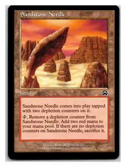 Mercadian Masques #326 Sandstone Needle - MTG Card - Image 1