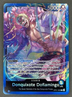 ST-17 Donquixote Doflamingo OP01-060 Alt Art AA One Piece Card TCG English - Image 1