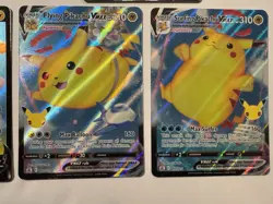 7 Cards Pikachu Pokemon Lot Celebrations Prismatic - Image 5