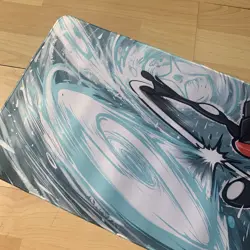 Shiny Greninja Rubber Playmat Play Mat For Tcg Trading Card Game Large Mouse Pad - Image 3