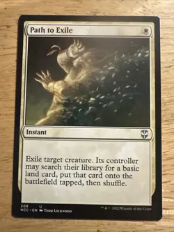 Path to Exile *Uncommon* Magic MtG x1 NCC Commander Streets of New Capenna - Image 1