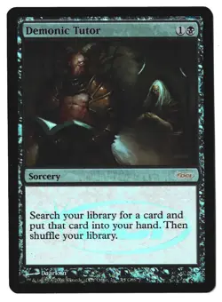 Demonic Tutor - [Foil] Judge Promos LP - Image 1