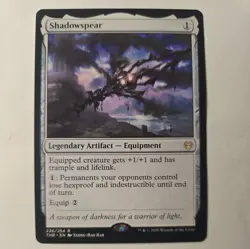 MTG Shadowspear Theros Beyond Death Rare LP X1 Magic The Gathering - Image 1