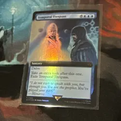 Temporal Trespass - 160 Extended Foil MTG ACR - Image 1