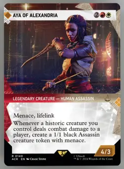 Aya of Alexandria (Showcase) Universes Beyond: Assassin's Creed Regular - Image 1