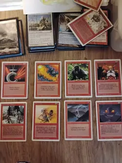 Magic The Gathering Revised Edition Lot With Rares - Image 1