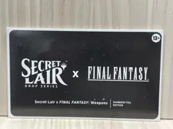 Magic the Gathering MTG Secret Lair X Final Fantasy: Rainbow Foil Weapons - Image 1