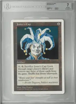 Graded MTG - BGS 7.0- 1997 Arena League Promo - Giant Oversized Jester's Cap - Image 1