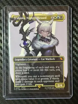 MTG - Y'shtola, Night's Blessed (Borderless) - Final Fantasy Commander #0207 - Image 1